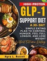 High-Protein GLP-1 Support Diet: A 30-Day Simple Eating Plan to Control Hunger, Feel Full Longer, and Lose Weight Without Extreme Dieting - Kyra L. Russell - 9798243217729