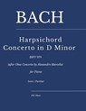 Bach - Harpsichord Concerto in D Minor: BWV 974 (after Oboe Concerto by Alessandro Marcello) for Piano - Flavio Regis Cunha - 9798298919814