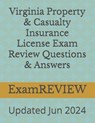 Virginia Property & Casualty Insurance License Exam Review Questions & Answers - Mike Yu - 9798328576604