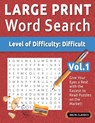 LARGE PRINT WORD SEARCH - LEVEL OF DIFFICULTY - Delta Classics - 9798349030567