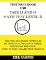 Test Prep Book for TABE 13 and 14 Math Test Level D - Coaching For Better Learning - 9798349300264