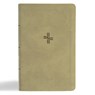 CSB Single-Column Personal Size Bible, Digital Study Edition, Sage Suedesoft Leathertouch - Csb Bibles by Holman - 9798384533474