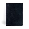 CSB Study Bible, Large Print, Digital Study Edition, Black Leathertouch, Indexed - Csb Bibles by Holman - 9798384533504