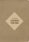 CSB Baker Illustrated Study Bible, Khaki Leathertouch - Csb Bibles By Holman - 9798384540236