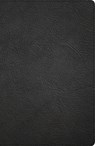CSB Large Print Personal Size Reference Bible, Optimal Type, Digital Study Edition, Black Genuine Leather - Csb Bibles by Holman - 9798384546115