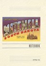 Vintage Lined Notebook Greetings from Mitchell - Found Image Press - 9798385407309