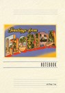 Vintage Lined Notebook Greetings from Florida - Found Image Press - 9798385408467