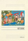 Vintage Lined Notebook Greetings from Florida - Found Image Press - 9798385409600