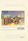 Vintage Lined Notebook Greetings from Rhode Island - Found Image Press - 9798385445288