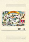 Vintage Lined Notebook Greetings from Tennessee - Found Image Press - 9798385448074