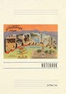 Vintage Lined Notebook Greetings from Wyoming - Found Image Press - 9798385456963