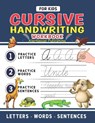 Cursive Handwriting Workbook For Kids - Alerksousi Publishing - 9798408425778