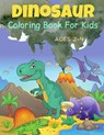 Dinosaur Coloring Book For Kids Ages 2-4 - WHITE,  Pippa - 9798418145840