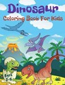 Dinosaur Coloring Book For Kids Ages 2-6 - WHITE,  Pippa - 9798418176943