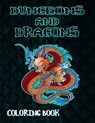Dungeons And Dragons Coloring Book - OTERO,  Adam - 9798422576371