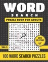 Word Search Book: Word Search Puzzle Book For Adults: 100 Word Search Puzzles With Solutions - Extra Large Word Search Book For Adults A - Blue Kuz - 9798588134644