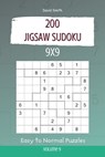 Jigsaw Sudoku - 200 Easy to Normal Puzzles 9x9 vol.9 - David Smith - 9798603209791
