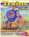 Trains Coloring Book Mosaic Color By Number Locomotives on the Railroads and Railways - Color Questopia - 9798643339885