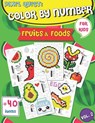 Pixel Quest Color by Number: Pixel Art Fruits and Foods Coloring book (Vol. 2), Activity Books for Kids, Colorful Play - Jennifer Rolling - 9798655145993