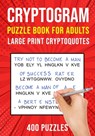 Cryptograms Puzzle Books for Adults - Puzzle King Publishing - 9798692801500