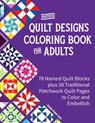 Another Quilt Designs Coloring Book for Adults - Green-Eyed Lady - 9798708110527