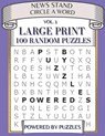 News Stand Circle a Word Vol.1: Large Print 100 Random Puzzles - Powered Puzzles - 9798718115192