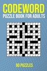Codeword Puzzle Book for Adults - 90 Puzzles: CodeCracker Word Games (UK Spelling) - Puzzler Pro Publishing - 9798854706650