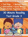 30 Minute Reading Test Grade 3: Reading Comprehension for 3rd Grade - Adam Free - 9798861259002