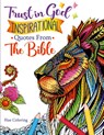 Trust in God Inspirational Quotes from the Bible - Hue Coloring - 9798868927201