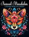 Animal Mandalas: Coloring Book For Adults - Hawkins - 9798869304339