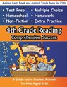 4th Grade Reading Comprehension Success: Animal Facts Book and Animal Trivia Book for Kids - Adam Free - 9798873908219
