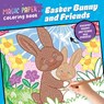 Magic Paper Coloring Book: Easter Bunny and Friends - Natascha Pitz - 9798886084658