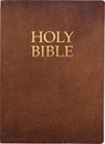 Kjver Holy Bible, Large Print, Acorn Bonded Leather, Thumb Index: (King James Version Easy Read, Red Letter, Brown) - Whitaker House - 9798887691633
