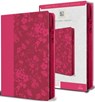 KJV Holy Bible, Large Print Handy Size, Fuchsia Premium Imitation Leather W/Ribbon Marker, Red Letter, Zipper - Origin - 9798890982605