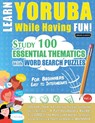 LEARN YORUBA WHILE HAVING FUN! - FOR BEGINNERS - Linguas Classics - 9798896708469