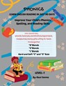 Phonics: LEARN ENGLISH READING IN JUST 90 DAYS: The course includes a series of 4 books, to achive reading proficiency in 90 days, you should be used - Seema Sandesh Raut - 9798896736646