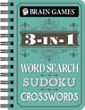 Brain Games - To Go - 3-In-1: Word Search, Sudoku, Crosswords - Publications International Ltd - 9798897460250