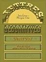 Lettres Decoratives: A Century of French Sign Painters’ Alphabets - Morgane Come - 9798989142392